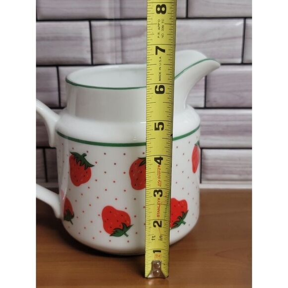 Vintage Japan Rosenthal Netter Strawberry Pitcher, Sugar and Creamer Set - Picture 8 of 8